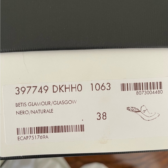 Gucci Wool Princetown Slippers Loafers 38 Black - Picture 7 of 8